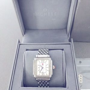 Michele Authentic Deco Madison Diamond 💎 Watch